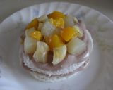 パンでフルーツチョコケーキ作り方6写真
