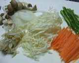 とってもヘルシーなちゃんぽんでつけ麺作り方1写真