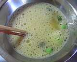 納豆と枝豆の豆ごろごろ卵焼き作り方2写真