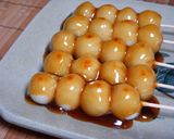香ばし醤油の焼き団子作り方6写真