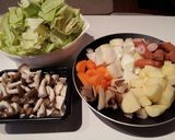 キャベツたっぷりポトフ作り方1写真
