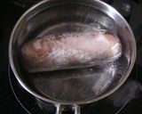 うちの☆やわらか茹で鶏～鶏はむ風作り方3写真