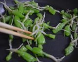 エコな1品！小松菜の根きんぴら作り方3写真