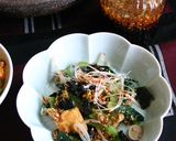 小松菜・もやし・しめじ・厚揚げ。かけ醤油作り方13写真