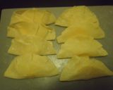 柿と大根のギョーザの皮包み焼き！作り方4写真