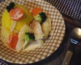 カレーの材料と同じチキンクリーム煮作り方10写真