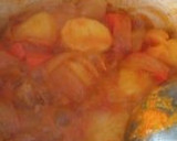 伊藤園『一日分の野菜』で肉じゃが風煮込み作り方6写真
