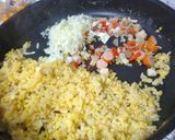 我が家の懐かし味*ウスター風味の焼きめし作り方6写真