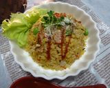 我が家の懐かし味*ウスター風味の焼きめし作り方10写真