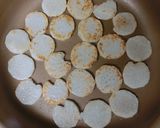 簡単♪えびと長芋（里芋）のバター醤油焼き作り方2写真