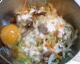 ：。・*☆sawacchi家のお好み焼き（牡蠣入り！）☆*・。：作り方4写真