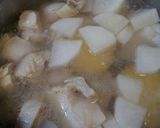 さつま芋と鶏肉の甘辛煮作り方2写真