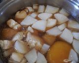 さつま芋と鶏肉の甘辛煮作り方3写真