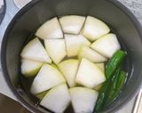 冷やしで美味しい♪冬瓜とエビのあっさり煮作り方2写真