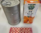 200mlのパックジュースで簡単ゼリー☆作り方1写真
