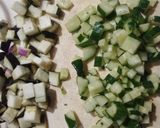 夏野菜の冷たいだしスープ作り方1写真