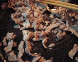 ♪ニラ玉♡豚肉入り♪作り方3写真
