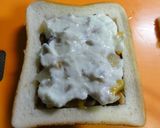 フルーツ缶～グラタンをパンで！作り方3写真