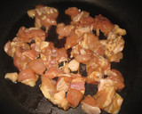 さつまいもと鶏肉のコロコロ中華炒め♪作り方3写真