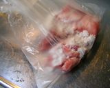 豚肉とナスのゴマ酢炒め作り方2写真