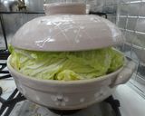 ☆鶏ももと白菜の土鍋煮込み☆作り方5写真