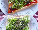 柿 ピー(マン)✿チーズトースト♫♬作り方1写真