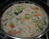 たっぷり野菜の豆乳ちゃんぽん作り方2写真