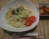 たっぷり野菜の豆乳ちゃんぽん作り方4写真
