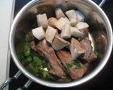 豚と栗の赤ワイン煮作り方4写真