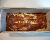 チョコとチーズのマーブルパウンドケーキ作り方13写真