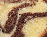 チョコとチーズのマーブルパウンドケーキ作り方24写真