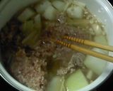 冬瓜とひき肉の煮作り方3写真