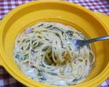 【シリコンスチーマー】海苔クリームパスタ作り方9写真