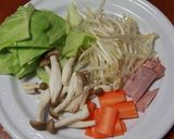 野菜たっぷりピリ辛ラーメン　作り方1写真