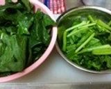 ほうれん草とベーコンのバターソテー♥作り方1写真