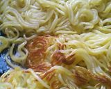 ナポリタン風あんかけ茸焼きそば作り方2写真