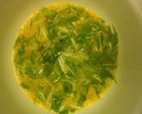 みず菜入り玉子焼きスイートチリソースかけ作り方5写真