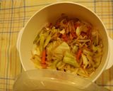 鍋汚れません！即席ラーメン作り方3写真