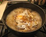 ナスと玉ねぎの温かいそうめん作り方4写真
