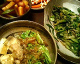 プレ農家めし◆厚揚げと豚肉と青菜の煮物作り方5写真