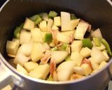 野菜ジュースで野菜スープ作り方3写真