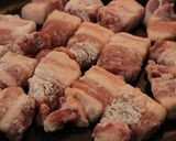 豚バラ肉と秋の根菜～こってり甘辛揚げ作り方10写真