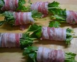 ◎三つ葉たっぷりの豚肉巻き巻き～◎作り方5写真