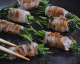 ◎三つ葉たっぷりの豚肉巻き巻き～◎作り方7写真