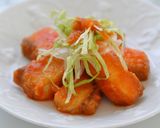 野菜ジュースで簡単☆美味♫ブリの南蛮風☆作り方8写真