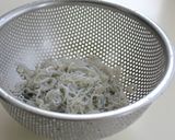 ちりめんじゃこ・しし唐辛子・生姜の佃煮風作り方1写真