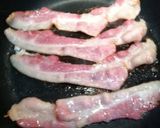 ベーコンの焼き方作り方1写真