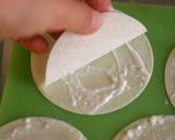 餃子の皮の明太カナッペ作り方2写真