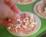 餃子の皮の明太カナッペ作り方4写真