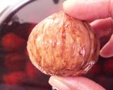 ★自画自賛★栗の渋皮煮★ブランデー入り作り方6写真